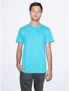 Wholesale American Apparel 2001W Fine Jersey Crewneck T-Shirt Printed or Blank