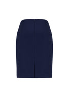 Wholesale 20720 BizCorporates WOMENS FRONT PLEAT DETAIL STRAIGHT SKIRT Printed or Blank