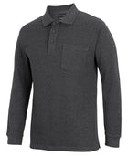 Wholesale 210PL JB's 210 L/S POCKET POLO Printed or Blank