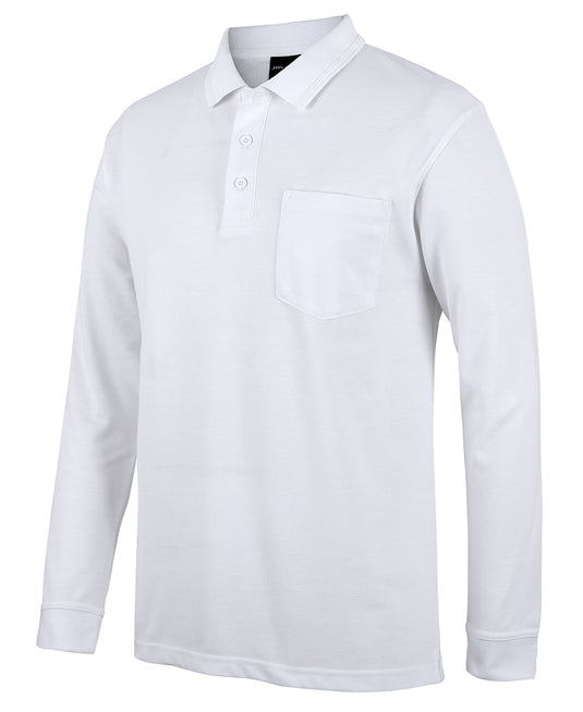 Wholesale 210PL JB's 210 L/S POCKET POLO Printed or Blank