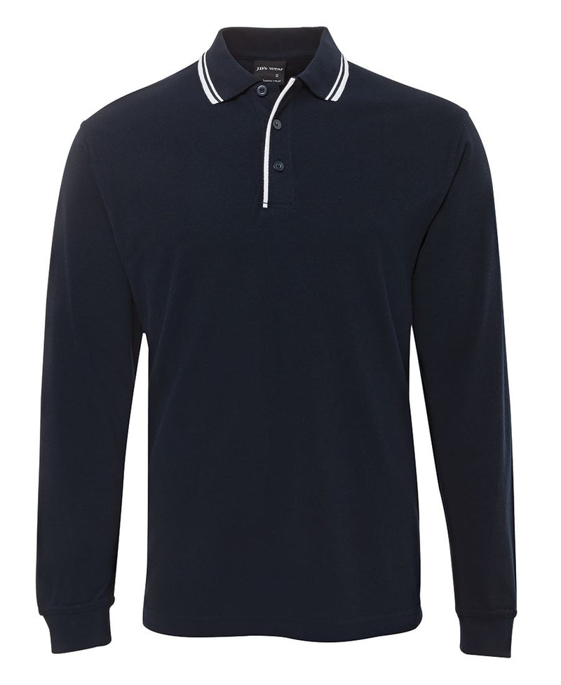 Load image into Gallery viewer, Wholesale 210XC JB&#39;s L/S CONTRAST POLO Printed or Blank

