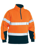 Wholesale BK6989T Bisley Taped Hi Vis Fleece Pullover Printed or Blank