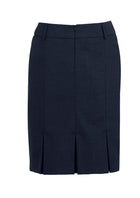 Wholesale 24015 BIZCORPORATES WOMENS MULTI-PLEAT SKIRT Printed or Blank