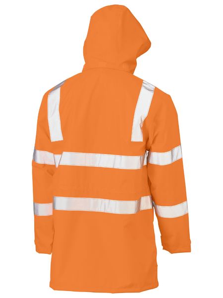 Wholesale BJ6964T Bisley Taped Hi Vis Rail Wet Weather Jacket Printed or Blank
