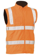 Wholesale BV0364T Bisley Taped Hi Vis Rail Wet Weather Vest Printed or Blank