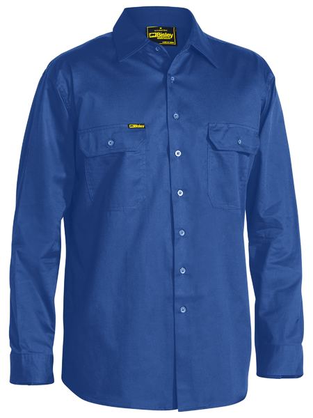 Load image into Gallery viewer, Wholesale BS6893 Bisley Cool Lightweight Drill Shirt - Long Sleeve Printed or Blank
