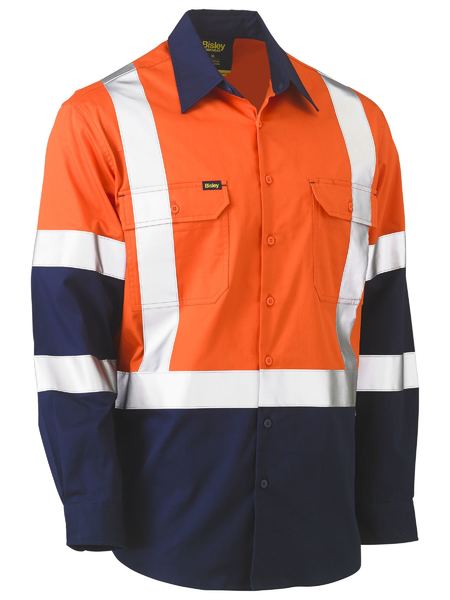 Load image into Gallery viewer, Wholesale BS6696XT Bisley 3M X Taped Hi Vis Cool Lightweight Shirt Printed or Blank
