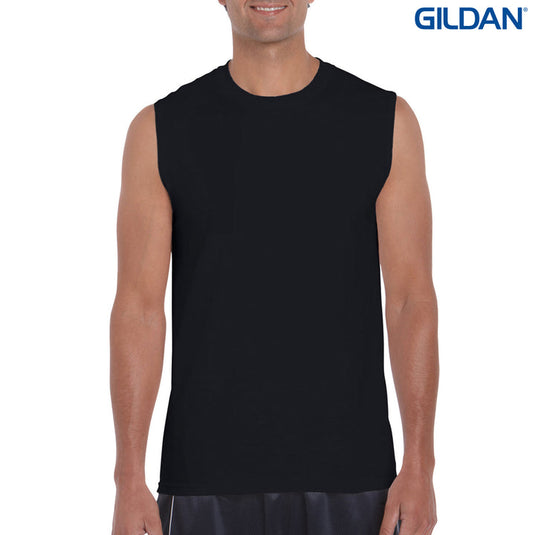 Wholesale 2700 Gildan Ultra Cotton Adult Sleeveless T-Shirt Printed or Blank