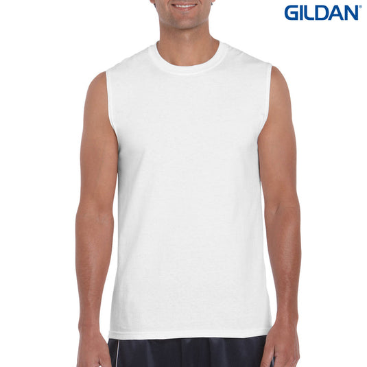 Wholesale 2700 Gildan Ultra Cotton Adult Sleeveless T-Shirt Printed or Blank
