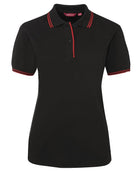 Wholesale 2LCP JB's LADIES CONTRAST POLO Printed or Blank
