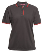 Wholesale 2LCP JB's LADIES CONTRAST POLO Printed or Blank