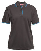 Wholesale 2LCP JB's LADIES CONTRAST POLO Printed or Blank