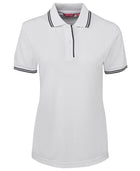 Wholesale 2LCP JB's LADIES CONTRAST POLO Printed or Blank