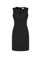 Wholesale 30121 BIZCORPORATES WOMENS SLEEVELESS V NECK DRESS Printed or Blank