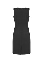 Wholesale 30121 BIZCORPORATES WOMENS SLEEVELESS V NECK DRESS Printed or Blank
