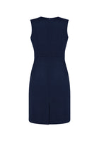 Wholesale 30121 BIZCORPORATES WOMENS SLEEVELESS V NECK DRESS Printed or Blank