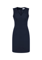 Wholesale 34021 BIZCORPORATES WOMENS SLEEVELESS V NECK DRESS Printed or Blank