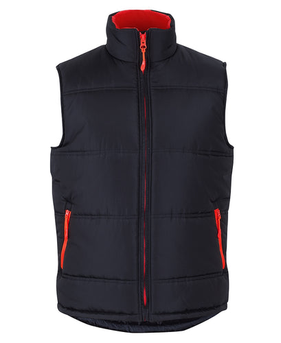 Wholesale 3ACV JB's PUFFER CONTRAST VEST Printed or Blank
