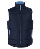 Wholesale 3ACV JB's PUFFER CONTRAST VEST Printed or Blank