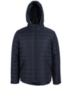Wholesale 3AHJ JB's Hooded Puffer Jacket Printed or Blank