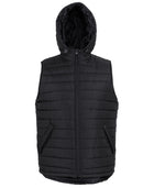 Wholesale 3AHV JB's HOODED PUFFER VEST Printed or Blank