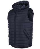 Wholesale 3AHV JB's HOODED PUFFER VEST Printed or Blank