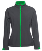Wholesale 3WSJ1 JB's PODIUM LADIES WATER RESISTANT SOFTSHELL JACKET Printed or Blank
