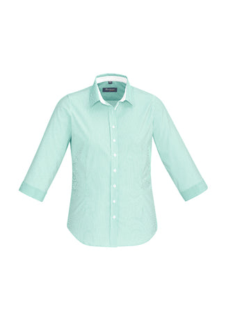 Wholesale 40111 BizCorporate Womens Fifth Avenue 3/4 Sleeve Shirt Printed or Blank
