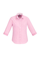 Wholesale 40111 BizCorporate Womens Fifth Avenue 3/4 Sleeve Shirt Printed or Blank