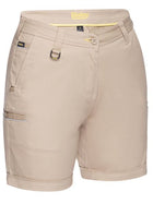 Wholesale BSHL1015 Bisley Womens Stretch Cotton Shorts Printed or Blank