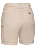 Wholesale BSHL1015 Bisley Womens Stretch Cotton Shorts Printed or Blank