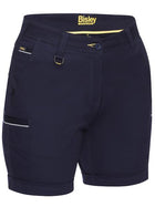 Wholesale BSHL1015 Bisley Womens Stretch Cotton Shorts Printed or Blank