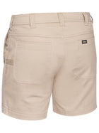 Wholesale BSH1008 BISLEY STRETCH COTTON DRILL SHORT SHORT Printed or Blank