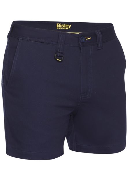 Wholesale BSH1008 BISLEY STRETCH COTTON DRILL SHORT SHORT Printed or Blank