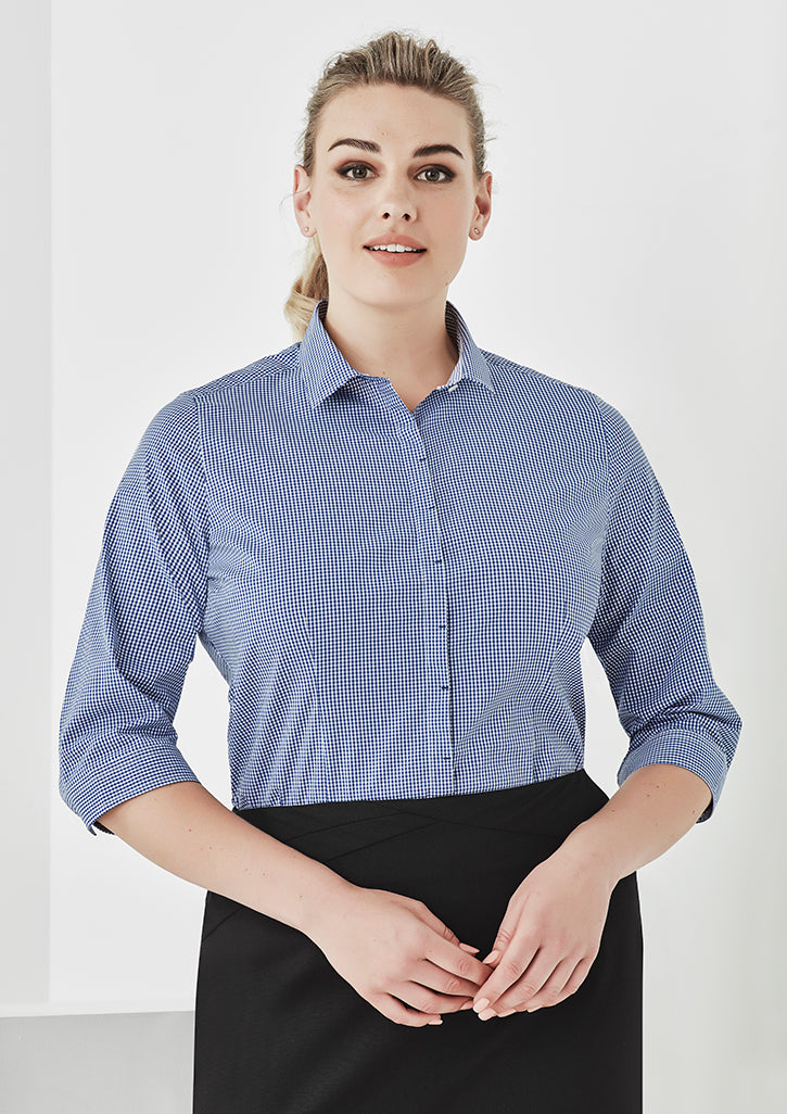 Load image into Gallery viewer, Wholesale 42511 BizCorporates WOMENS NEWPORT 3/4 SLEEVE SHIRT Printed or Blank
