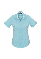 Wholesale 42512 BizCorporates WOMENS NEWPORT SHORT SLEEVE SHIRT Printed or Blank