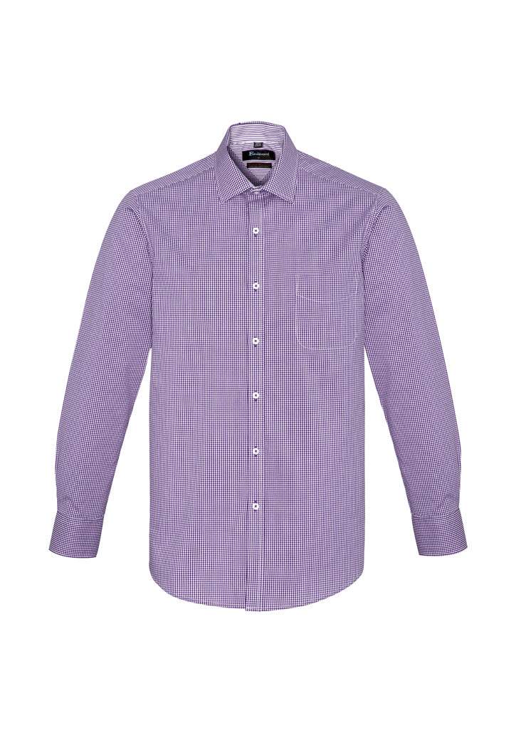 Load image into Gallery viewer, Wholesale 42520 BizCorporates MENS NEWPORT LONG SLEEVE SHIRT Printed or Blank
