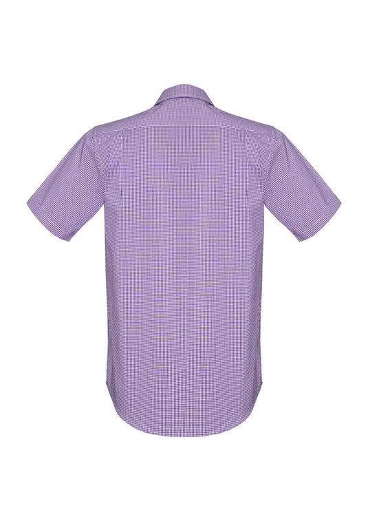 Wholesale 42522 BizCorporates Mens Newport Short Sleeve Shirt 42522 Printed or Blank