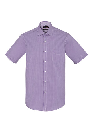 Load image into Gallery viewer, Wholesale 42522 BizCorporates Mens Newport Short Sleeve Shirt 42522 Printed or Blank
