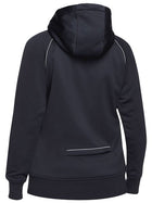 Wholesale BKL6925 BISLEY WOMEN'S FLEECE ZIP FRONT HOODIE WITH SHERPA LINING Printed or Blank