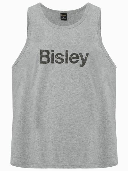 BKS063 Bisley Cotton Logo Singlet