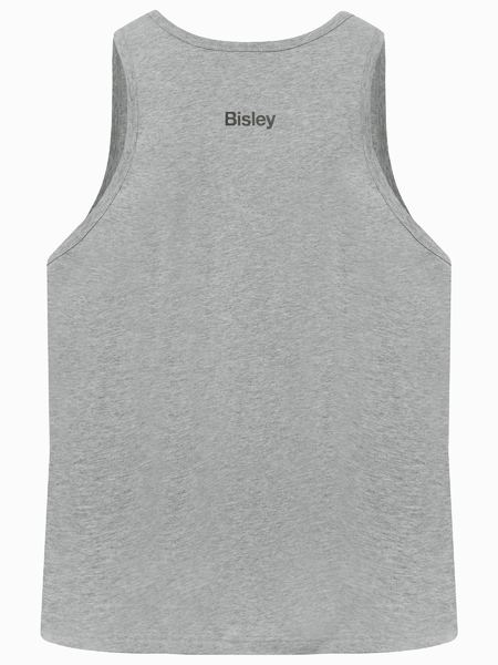 BKS063 Bisley Cotton Logo Singlet
