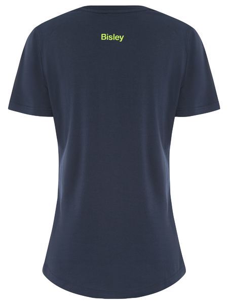 Load image into Gallery viewer, Wholesale BKTL064 BISLEY WOMEN&#39;S COTTON LOGO TEE Printed or Blank
