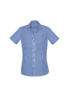 Wholesale 43412 BizCorporates WOMENS SPRINGFIELD SHORT SLEEVE SHIRT Printed or Blank