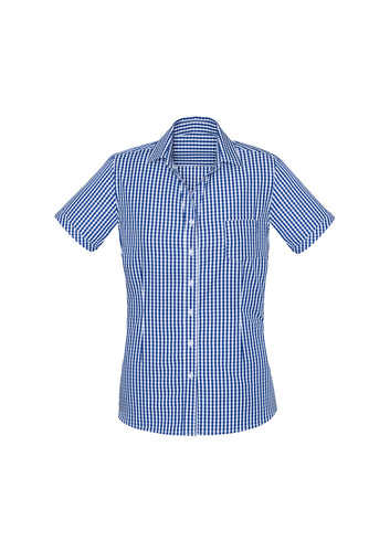 Wholesale 43412 BizCorporates WOMENS SPRINGFIELD SHORT SLEEVE SHIRT Printed or Blank