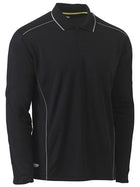 Wholesale BK6425 Bisley Cool Mesh Polo With Reflective Piping Printed or Blank