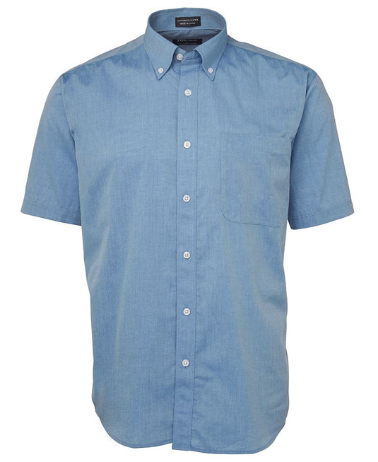 Wholesale 4FCSS JB's S/S Fine Chambray Shirt Printed or Blank