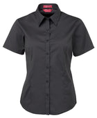 Wholesale 4PLUS JB's LADIES URBAN S/S POPLIN SHIRT Printed or Blank