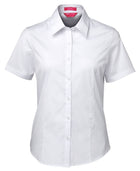 Wholesale 4PLUS JB's LADIES URBAN S/S POPLIN SHIRT Printed or Blank