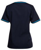 Wholesale 4SCT1 JB's Ladies Contrast Scrubs Printed or Blank